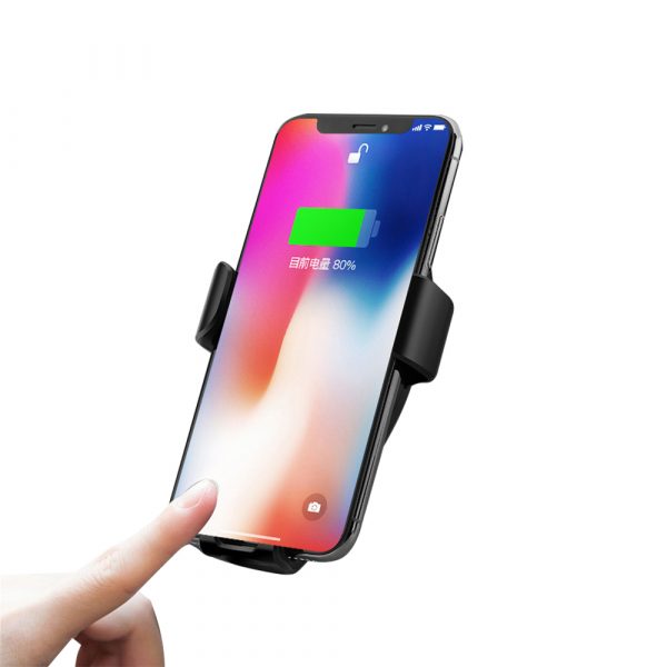 10W QI Wireless Charger Car Mount Holder Stand_8