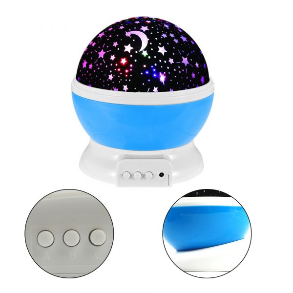 Unicorn Starry Sky Projector in 4 Colors- USB Rechargeable_4