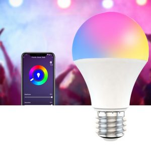 15W Wi-Fi Smart Bulb E27 LED RGB Bulb Works with Alexa / Google Home 85-265V RGB + White -Dimmable Timer Function Magic Bulb