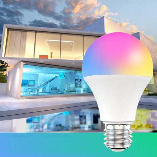 15W Wi-Fi Smart Bulb E27 LED RGB Bulb Works with Alexa / Google Home 85-265V RGB + White -Dimmable Timer Function Magic Bulb_2