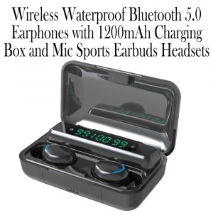 Wireless Bluetooth Earphones with Charging Box- USB Charging
