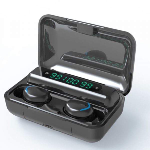 Wireless Waterproof Bluetooth Earphones with Charging Box- USB Charging_2