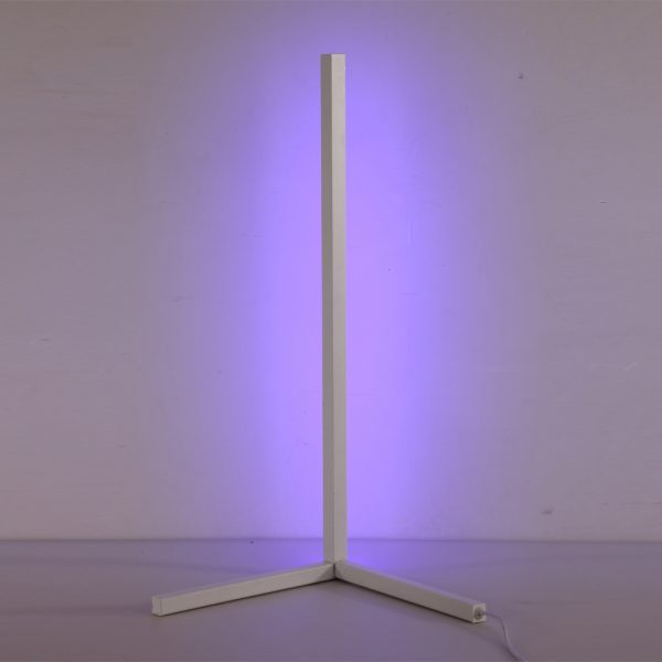 Modern RGB LED Corner Rod Standing Floor Lamp- EU, US Plug_16