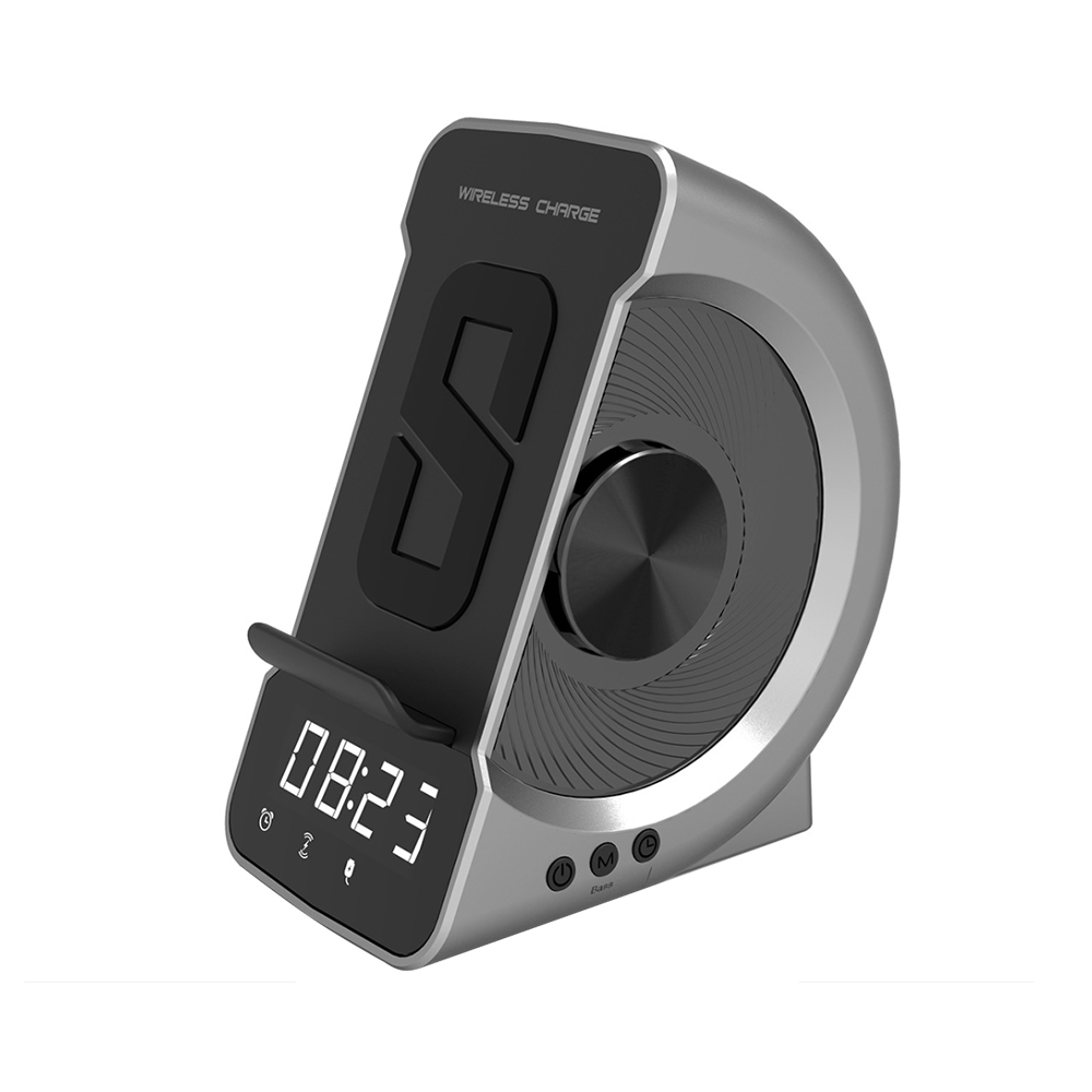 Bluetooth Lautsprecher LED Wecker TF Alarmwecker USB Uhr Tragbarer Soundbox DHL