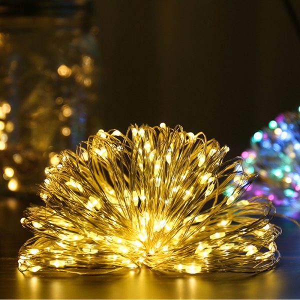 200LED Solar Powered String Fairy Light for Outdoor Decoration_9