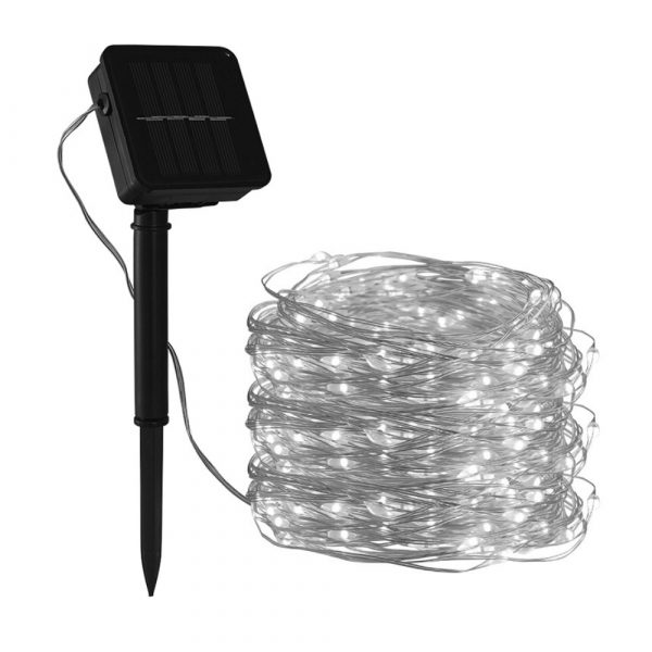 200LED Solar Powered String Fairy Light for Outdoor Decoration_2