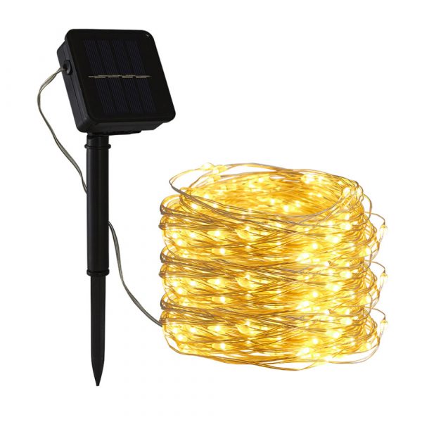 200LED Solar Powered String Fairy Light for Outdoor Decoration_3