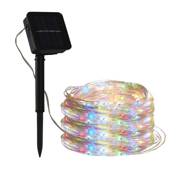 200LED Solar Powered String Fairy Light for Outdoor Decoration_4