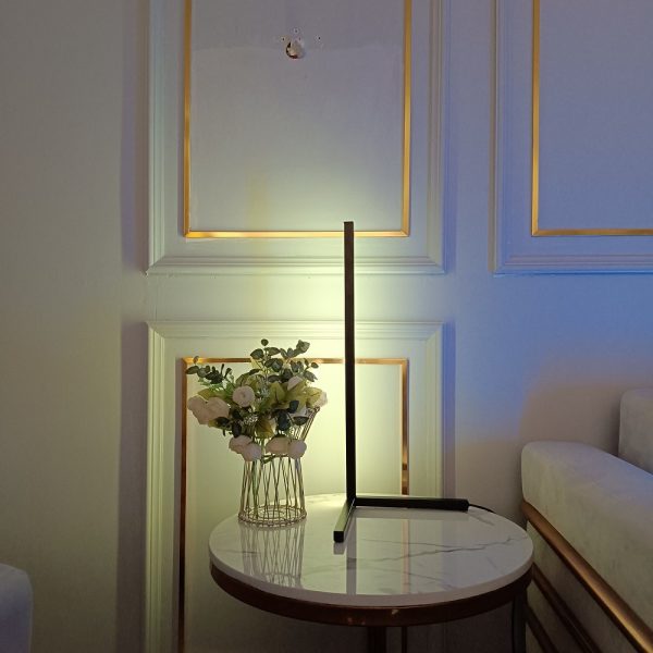Modern RGB LED Corner Rod Standing Floor Lamp- EU, US Plug_31