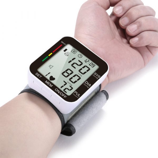Digital Automatic Wrist Blood Pressure Monitor_7