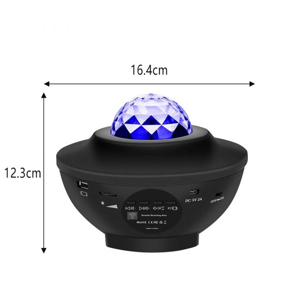 USB Powered LED Projector Smart Light Bluetooth Projector_1