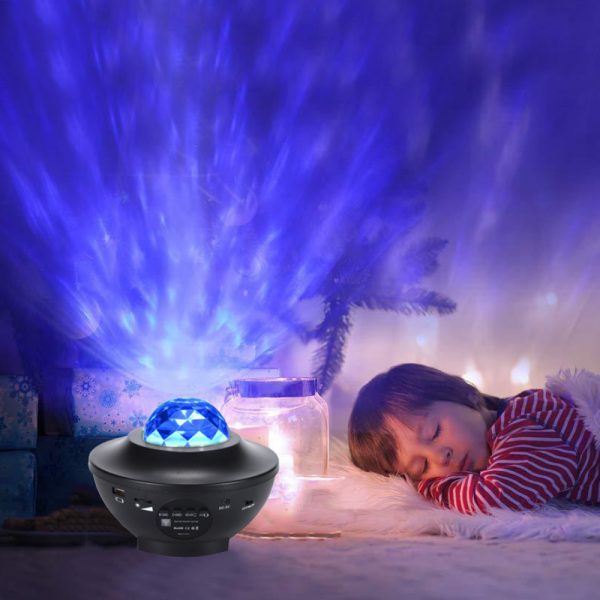 USB Powered LED Projector Smart Light Bluetooth Projector_5