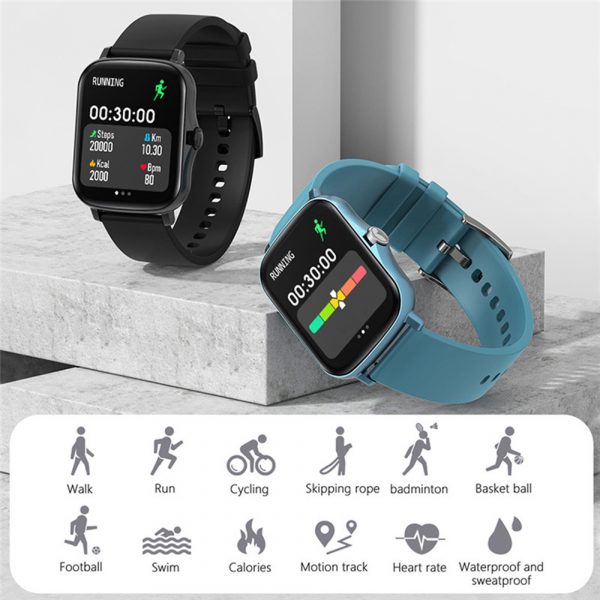 Full Touch Magnetic Charging Smart Watch Activity Fitness Monitor_5