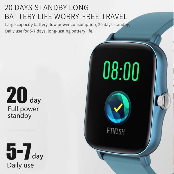Full Touch Magnetic Charging Smart Watch Activity Fitness Monitor_13