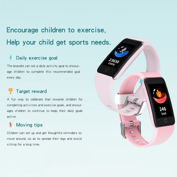 Rechargeable Kid’s Activity Tracker and Fitness Watch_12