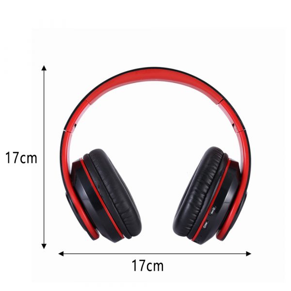Wireless BT USB Rechargeable LED Sports and Gaming Headset_8