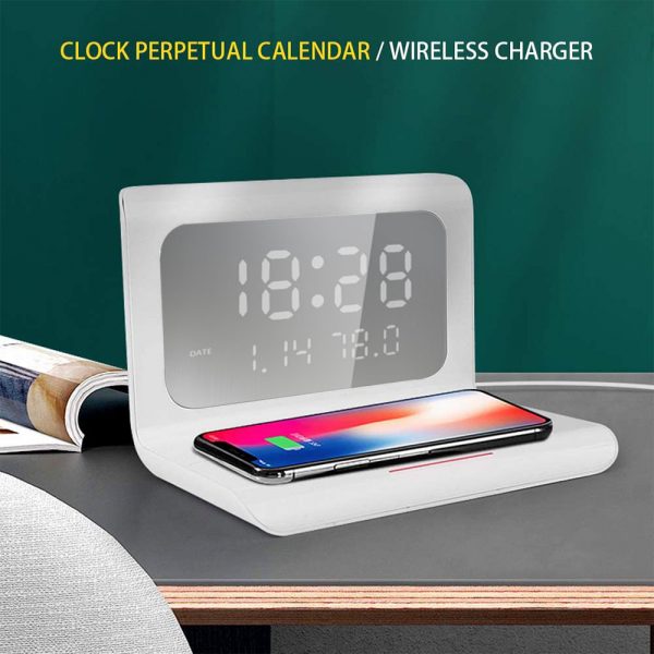 2-in-1 Multifunctional Digital Night Clock and Fast Charging Wireless Charger_4